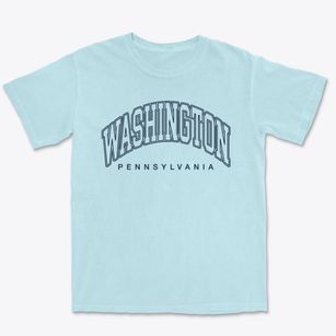 Washington Pennsylvania Inline Premium Heavyweight T-shirt