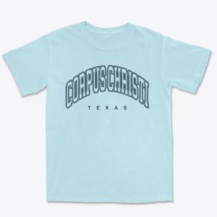 Corpus Christi Texas Inline Premium Heavyweight T-shirt