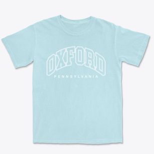 Oxford Pennsylvania Inline Premium Heavyweight T-shirt