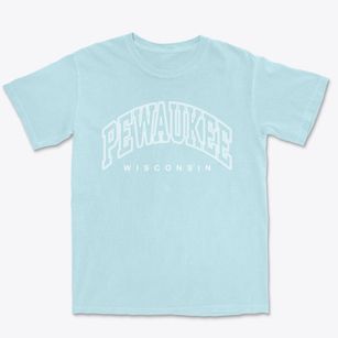 Pewaukee Wisconsin Inline Premium Heavyweight T-shirt