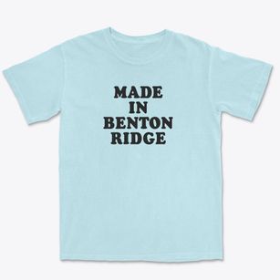 Benton Ridge Ohio Classic 70s Premium Heavyweight T-shirt