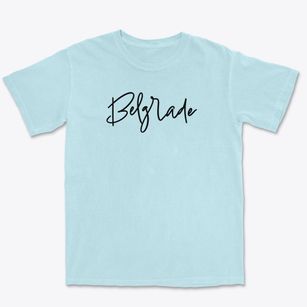 Belgrade North Carolina Freestyle Premium Heavyweight T-shirt