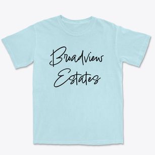 Broadview Estates North Carolina Freestyle Premium Heavyweight T-shirt