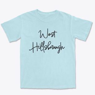 West Hillsborough North Carolina Freestyle Premium Heavyweight T-shirt