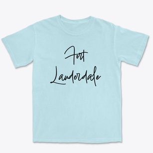 Fort Lauderdale Florida Freestyle Premium Heavyweight T-shirt