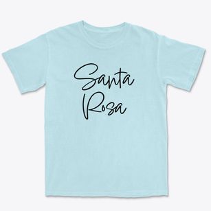 Santa Rosa California Freestyle Premium Heavyweight T-shirt