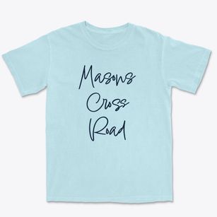 Masons Cross Road South Carolina Freestyle Premium Heavyweight T-shirt