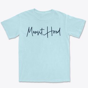 Mount Hood Oregon Freestyle Premium Heavyweight T-shirt