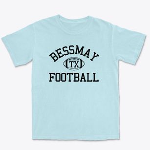 Bessmay Texas Football Premium Heavyweight T-shirt
