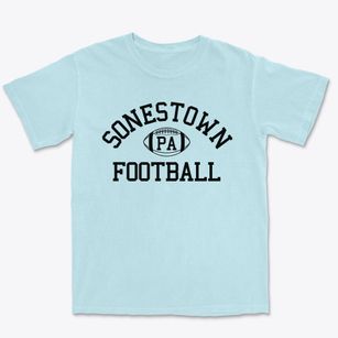 Sonestown Pennsylvania Football Premium Heavyweight T-shirt