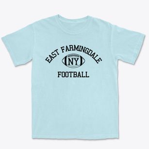 East Farmingdale New York Football Premium Heavyweight T-shirt
