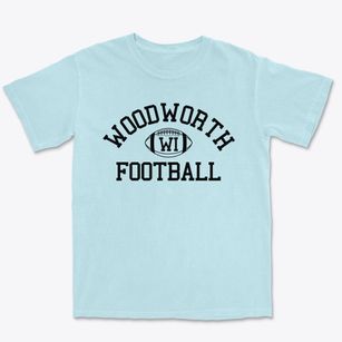 Woodworth Wisconsin Football Premium Heavyweight T-shirt