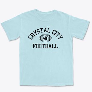 Crystal City Missouri Football Premium Heavyweight T-shirt