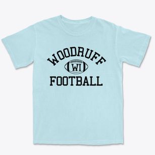 Woodruff Wisconsin Football Premium Heavyweight T-shirt