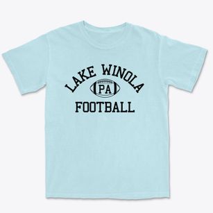 Lake Winola Pennsylvania Football Premium Heavyweight T-shirt