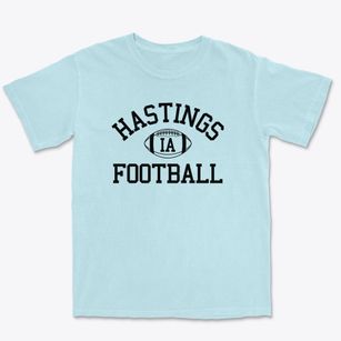 Hastings Iowa Football Premium Heavyweight T-shirt