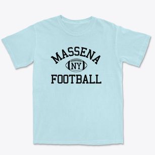 Massena New York Football Premium Heavyweight T-shirt