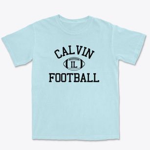Calvin Illinois Football Premium Heavyweight T-shirt