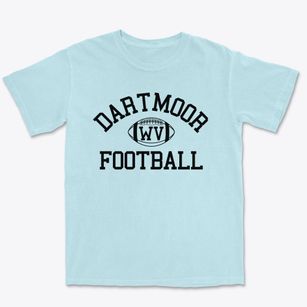 Dartmoor West Virginia Football Premium Heavyweight T-shirt