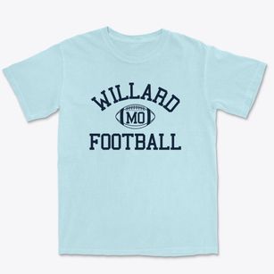 Willard Missouri Football Premium Heavyweight T-shirt