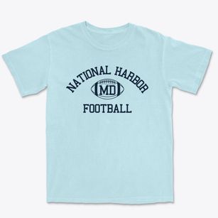 National Harbor Maryland Football Premium Heavyweight T-shirt