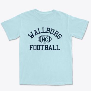 Wallburg North Carolina Football Premium Heavyweight T-shirt