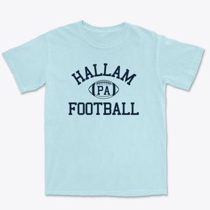 Hallam Pennsylvania Football Premium Heavyweight T-shirt