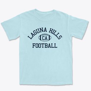 Laguna Hills California Football Premium Heavyweight T-shirt