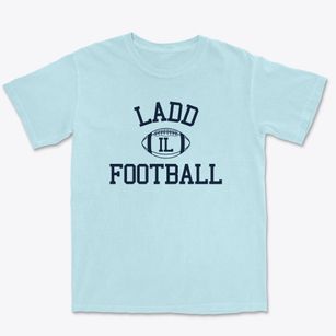 Ladd Illinois Football Premium Heavyweight T-shirt