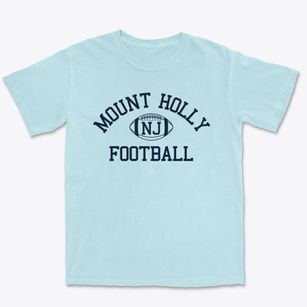 Mount Holly New Jersey Football Premium Heavyweight T-shirt