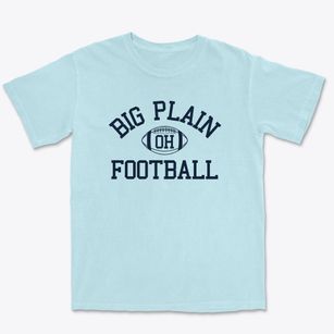 Big Plain Ohio Football Premium Heavyweight T-shirt