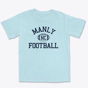 Manly North Carolina Football Premium Heavyweight T-shirt