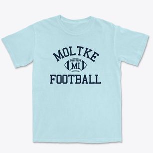 Moltke Michigan Football Premium Heavyweight T-shirt
