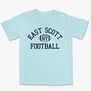 East Scott New York Football Premium Heavyweight T-shirt