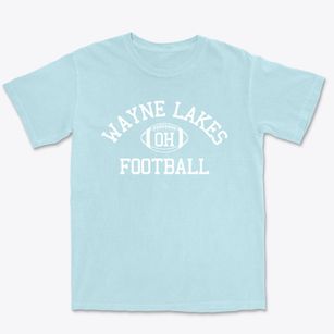 Wayne Lakes Ohio Football Premium Heavyweight T-shirt