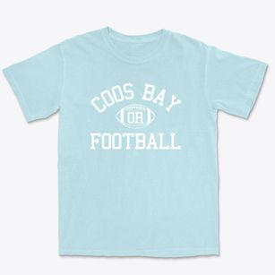 Coos Bay Oregon Football Premium Heavyweight T-shirt