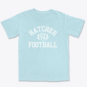 Hatcher Virginia Football Premium Heavyweight T-shirt