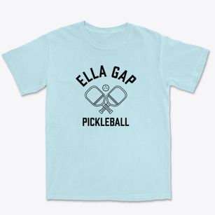 Ella Gap Georgia Pickleball Premium Heavyweight T-shirt