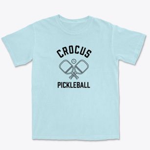 Crocus North Dakota Pickleball Premium Heavyweight T-shirt