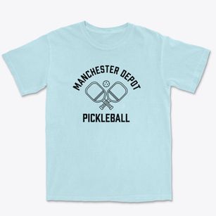 Manchester Depot Vermont Pickleball Premium Heavyweight T-shirt