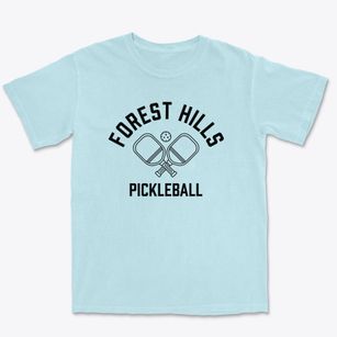 Forest Hills New York Pickleball Premium Heavyweight T-shirt