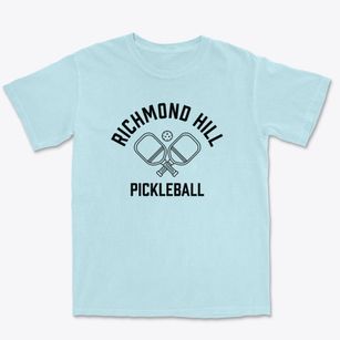 Richmond Hill New York Pickleball Premium Heavyweight T-shirt