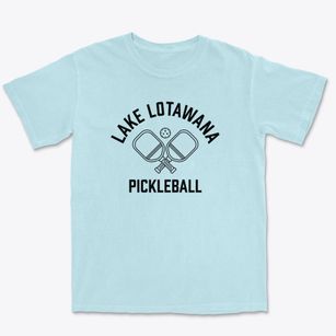 Lake Lotawana Missouri Pickleball Premium Heavyweight T-shirt