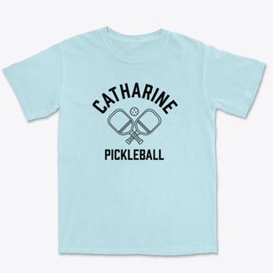 Catharine New York Pickleball Premium Heavyweight T-shirt