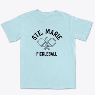 Ste. Marie Illinois Pickleball Premium Heavyweight T-shirt