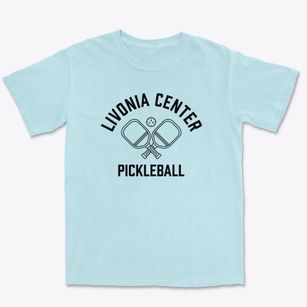Livonia Center New York Pickleball Premium Heavyweight T-shirt