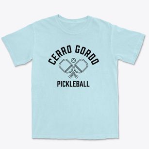 Cerro Gordo North Carolina Pickleball Premium Heavyweight T-shirt