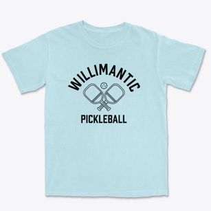 Willimantic Maine Pickleball Premium Heavyweight T-shirt
