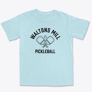 Waltons Mill Maine Pickleball Premium Heavyweight T-shirt