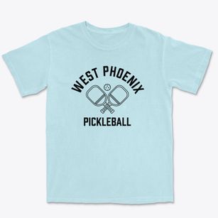 West Phoenix New York Pickleball Premium Heavyweight T-shirt